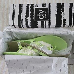 Dolce Vita Sunkissed Lime Jelly Sandal  Size:8